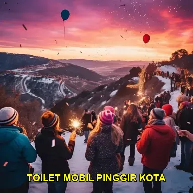 Persiapan Event Malam Tahun Baru dengan Toilet Mobil Jakarta